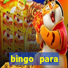 bingo para despedida de solteira para imprimir